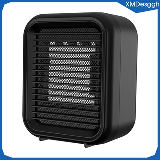 práctico calentador de espacio 800w termostato ajustable calentador ventilador para escritorio de oficina