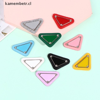(nuevo**) diy bordado pegatinas triangulares coser parches para ropa lentejuelas parche insignia kamembetr.cl