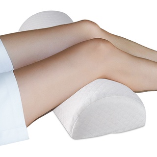 Almohada de espuma viscoelástica para piernas/almohada inferior de la espalda debajo de la rodilla/almohada de descanso para piernas