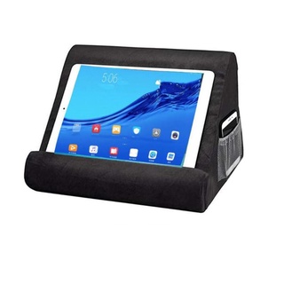 [panzhihuaysnn]soporte de almohada suave con bolsillo 3 ángulos de visión ultra suave para teléfono tablet