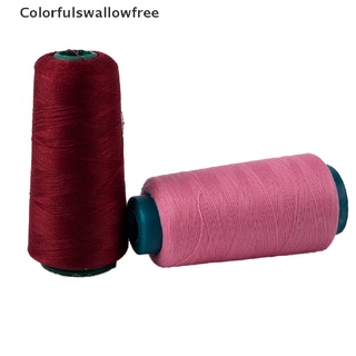colorfulswallowfree 3000 yardas de hilo de borla línea de hilo bordado a mano línea de máquina de coser belle (2)