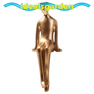 [jardín] Escultura nórdica de resina estatua personaje figuritas para decoración del hogar obras de arte elegante oficina adorno de escritorio regalos de cumpleaños