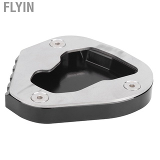 Flyin soporte lateral extensión almohadilla plata+negro práctico Kickstand resistente peso ligero (6)