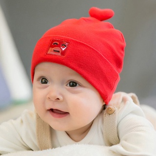 Gorra de bebé recién nacido sombrero de otoño invierno algodón Fetal bebé sombrero para bebé niño niña 0-6 meses