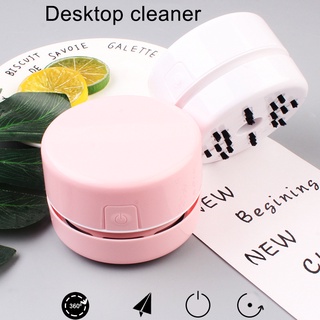 Mini aspirador de escritorio es eléctrico y portátil, puede limpiar las virutas de lápiz, borrador de virutas, pelo, virutas de papel