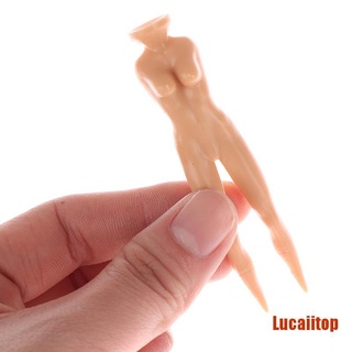 LUCP 10 unids/lote de plástico novedad desnuda desnuda señora Golf Tee 76mm entrenamiento camisetas (2)