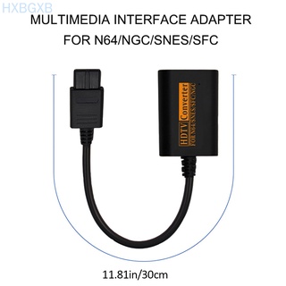 Adaptador de Video 720p consola de juegos HD convertidor de juegos consola de juegos a TV Cable de vídeo reemplazo para N64 HXBG