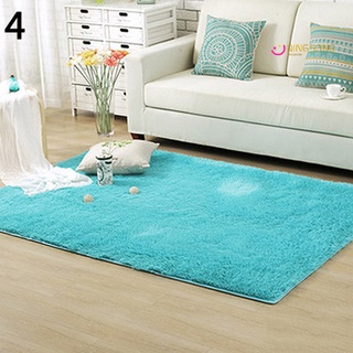 Moderna alfombra antideslizante De colores dulces/alfombra antideslizante peluda Para Sala De Estar/dormitorio (7)