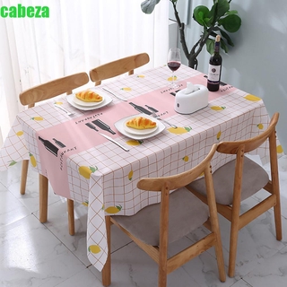 CABEZA mantel multicolor hogar mesa cubierta de mesa decoración de mesa estilo fruta lavado libre a prueba de aceite para Picnic al aire libre PVC Anti quemaduras