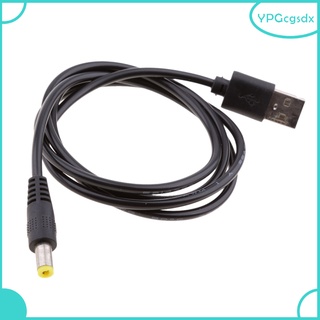 Cable de carga Flexible de alimentación DC 2.1mmx5.5mm Durable USB A DC Cable de alimentación