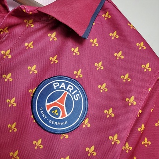 2020-2021 PSG burgundy POLO shirt (6)