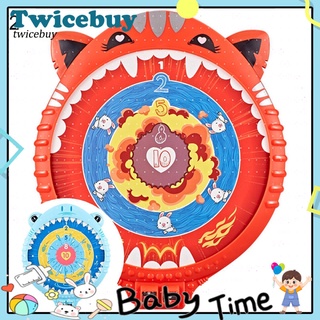 <over> Cartoon Design Target Board with Magnetic Darts Parent-Child Game Kids Toy Gift