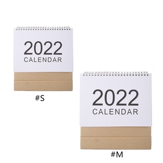ra 2022 simple escritorio calendario inglés bobina diaria planificador mensual calendario anual agenda organizador (4)