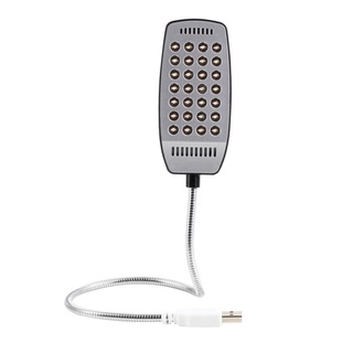 Lámpara Flexible súper brillante Mini 28 LED USB para ordenador portátil/PC
