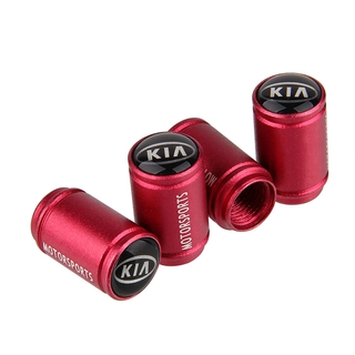 4 piezas de cubierta de neumáticos de rueda automática accesorios de decoración de neumáticos de coche mate tapas de válvula para KIA KX1 Forte R K5 Sportage (7)