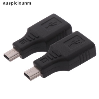 （auspiciounm） USB 2.0 female to mini usb male plug otg host adapter converter connector On Sale (5)