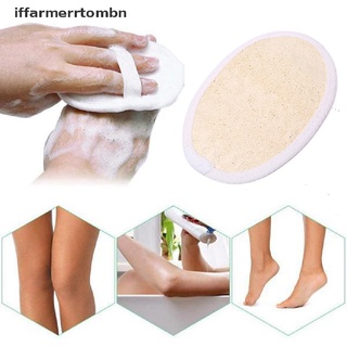 ifrm - esponja de esponja exfoliante natural para baño, almohadilla de disco, cepillo de limpieza facial.