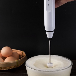 cod batidor de huevos usb eléctrico de 3 velocidades ajustable batidora de leche mezclador de café (8)