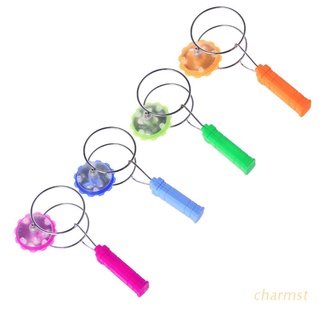 CHA Magnetic Gyro Wheel Magic Spinning LED Colorful Light Gyro YoYo Toys Kids Gifts