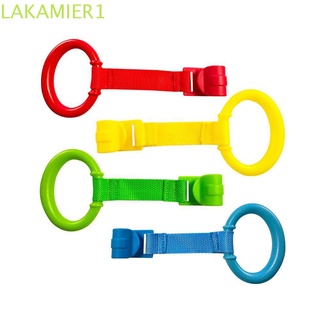 lakamier 4pcs 4pcs para playpen ayuda bebé soporte juguetes de bebé tire anillo colgante anillo de uso general anillos de cama bebé cuna gancho