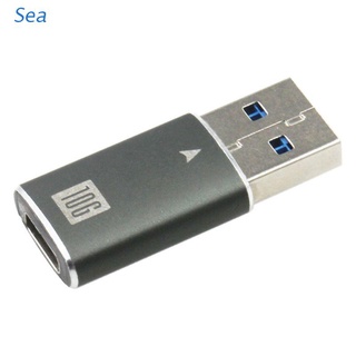 Adaptador Sea Tipo C Hembra A USB Macho Gen2 10Gbps-Extensor Cabezal Conector