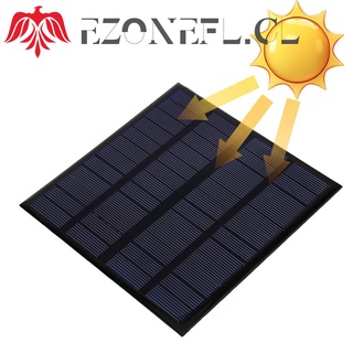 ezonefl 3w 12v 250ma clase a polisilio de energía solar panel de cargador de batería