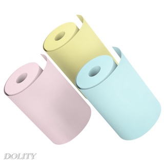 [DOLITY] X en papel de impresora térmica colorida para Paperang P1 P2