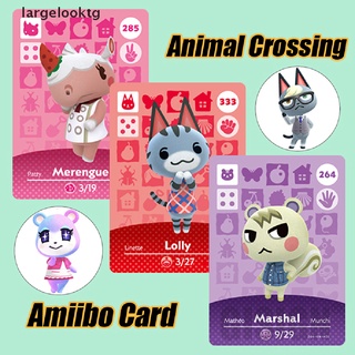* largelooktg * Lolly Animal Crossing Amiibo New Horizons Tarjeta De Juego Para NS Interruptor De Conjunto De Venta Caliente