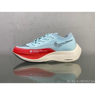 nike zoomx vaporfly next% azul rojo deportes maraton zapatos para correr tamaño uk3-uk10 nike zapatos para correr