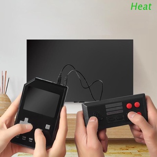 Heat 500 en 1 Retro portátil Mini consola de juegos portátil 5000MAH batería 3.0 pulgadas Color LCD niños Color jugador de juego incorporado 500 juegos