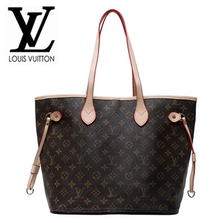 Louis Vuitton Neverfull Presbyopia Medium Shoulder Handbag Shopping Bag