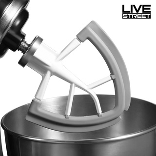 livestreet - mezclador de silicona flexible para kitchenaid, 4,5-5qt