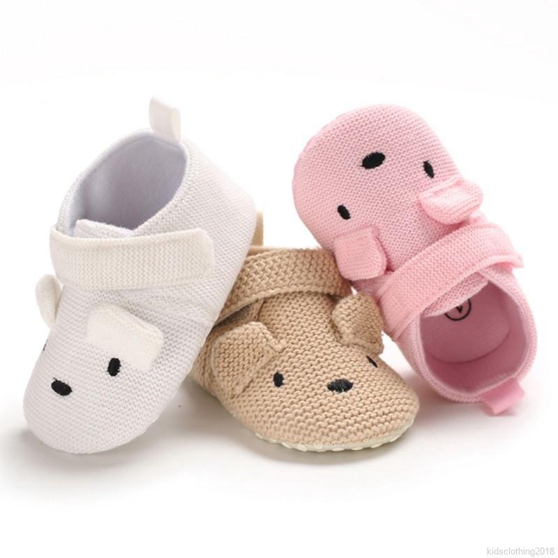 WALKER zapatos de bebé recién nacido niña otoño algodón base suave primer andador