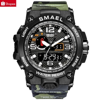 Smael digitali reloj deportivo Multifuncional/a prueba de agua/Anticongelante/Gancho con hebilla Para hombre (1)