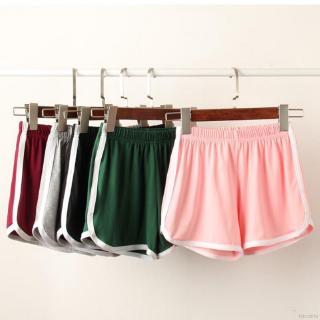 pantalones cortos de playa casuales de cintura alta para mujer/shorts deportivos para correr/yoga (2)