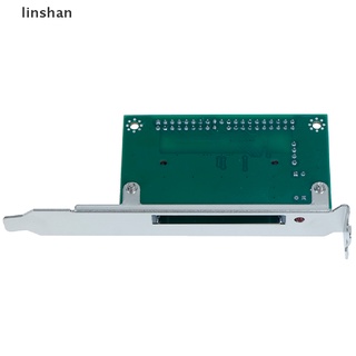 [linshan] 40 pines cf tarjeta flash compacta a 3.5 ide convertidor pci soporte panel trasero [caliente]