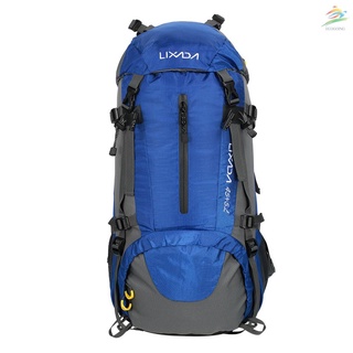 Lixada 50L resistente al agua deporte al aire libre senderismo Camping viaje mochila mochila montañismo escalada mochila Trekking
