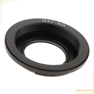 M42 Screw Mount Lens to Nikon AI F DSLR Adapter with Glass Focus (6)