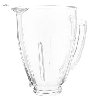 Exprimidor licuadora de repuesto taza de vidrio para licuadoras 124461-000-000 6 tarros de taza más compatibles con, reemplazar piezas
