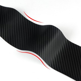 Carbon Fiber Car Door Side Threshold Bar Strip Bumper Door Step Anti-Stepping Protection Sticker Anti-collisi Pedal Decoration Strip for MG ZS HS MG3 MG5 MG6 MG7 TF ZR (7)