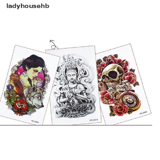 ladyhousehb moda nueva mágica calavera tatuajes tatuajes flash inspirado temporal tatuaje 1 hoja venta caliente (9)