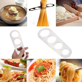 agnus nueva llegada pasta espagueti medidor de cocina de acero inoxidable herramienta de servicio accesorios de control de cocina herramientas de medición porción/multicolor (5)