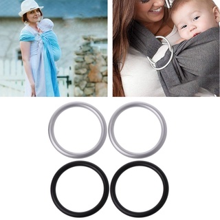 Omg* 2Pcs 2 pulgadas porta bebé anillo de aluminio para bebé honda de alta calidad portabebés accesorios (1)