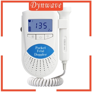 [DYNWAVE] Pocket Fetal Doppler Baby Monitor de ritmo cardíaco FHR sonda de 2 mhz