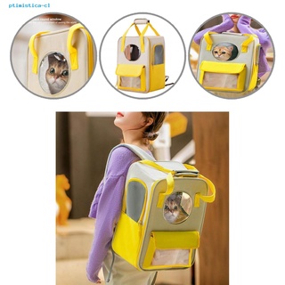 ptimistica - exquisito portamascotas para mascotas, gato, mochila de viaje transpirable para exteriores