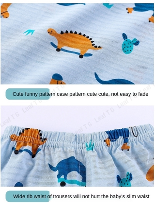 Algodón Transpirable Tela Niño Niña Camisas Baju Bebé Trajes Ropa Niños Pijamas Manga Corta Camisetas Conjuntos (6)