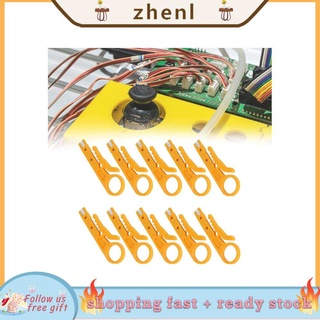 Zhenl juego de pelacables cortador 10Pcs para Cables con un diámetro de
