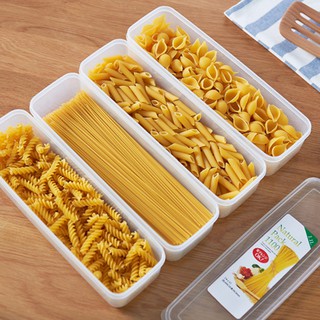 Caja de almacenamiento de fideos en forma de tarros secos nueces comida Pasta