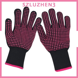 [SmartHome] 2 paquetes de guantes resistentes al calor guantes de dedo duraderos para rizador de pelo (1)