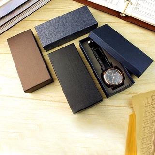 Caja de reloj flash embalaje diseño largo Durable moda estuche de almacenamiento para fiesta de boda